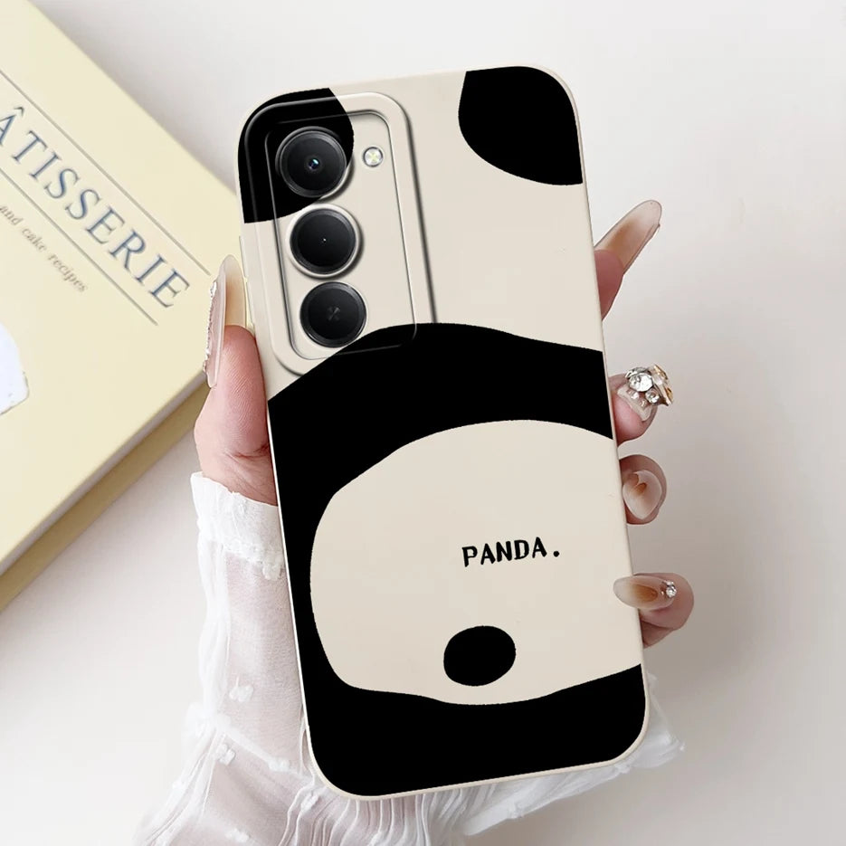 Para Xiaomi Redmi 15 4G 5G funda bonita Panda conejo funda de dibujos animados a prueba de golpes funda de teléfono para Xiaomi Redmi 15 5G Redmi15 4G bolsas suaves