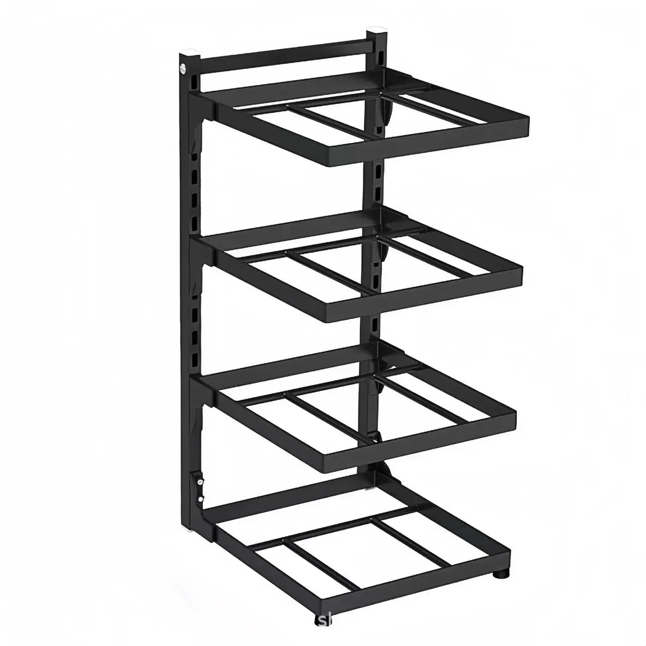 Estante de almacenamiento para fregadero de cocina, estante de almacenamiento para cocina multicapa para armarios de estufa para el hogar, estante para ollas ajustable