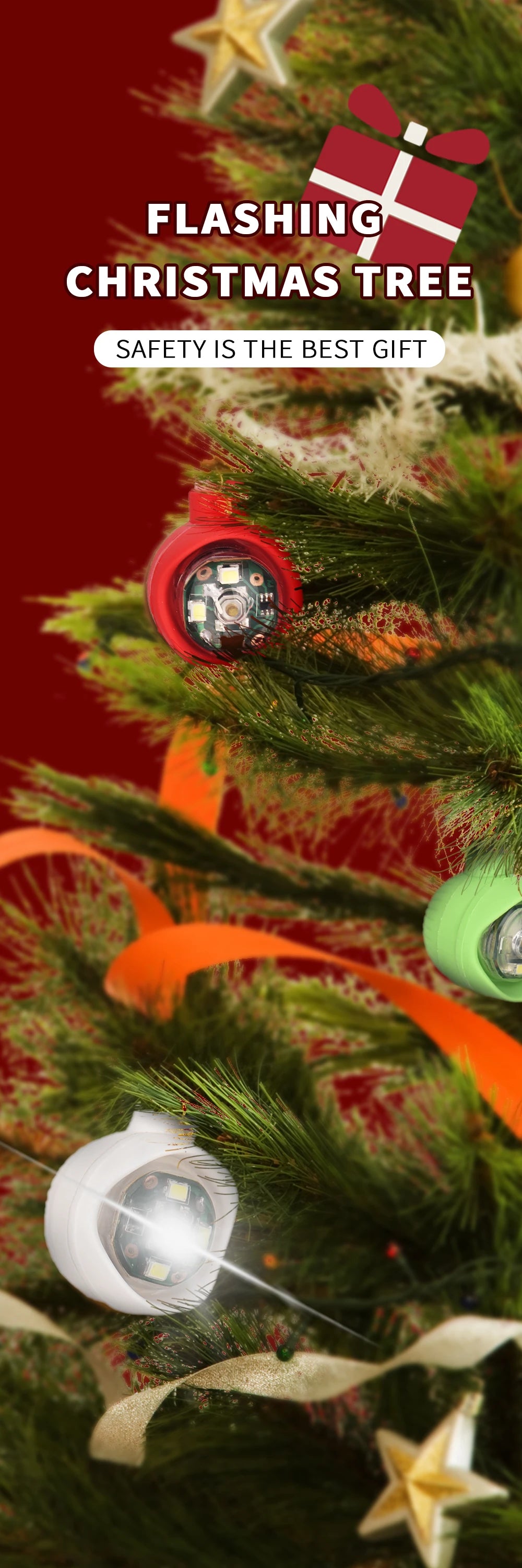 8 luces LED de PVC para zapatos, accesorios ideales para caminar de noche, acampar y pasear perros, luces para zapatos, 3 modos de iluminación