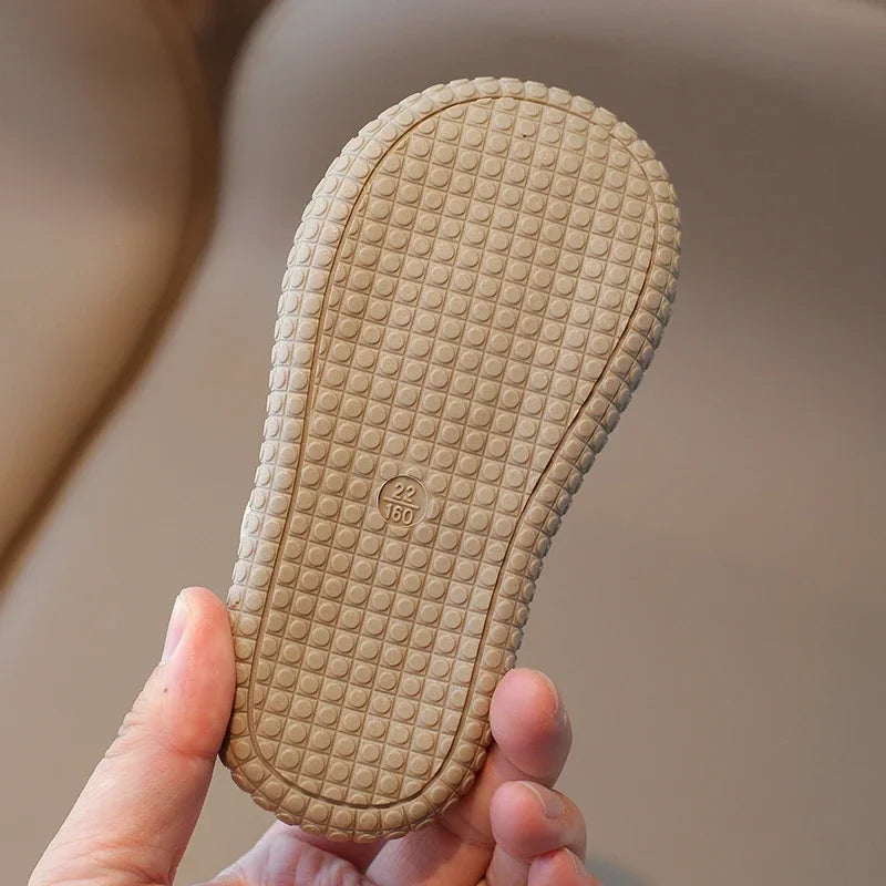 Sandalias para niños, malla de aire, transpirables, a la moda, suela suave, zapatos informales para niños, zapatos de verano para playa para bebés, deslizadores con gancho para niños y niñas 21-30