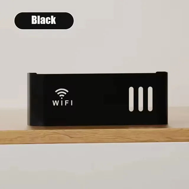 Caja de almacenamiento para enrutador de montaje en pared, estantes de almacenamiento inalámbricos con WIFI, organizador para el salón, ocultador WiFi, estante para colgar en la pared, estante para cabecera
