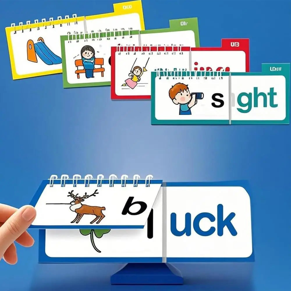 Nuevo libro de lectura, 30 libros de lectura y rima, libros de construcción familiares de palabras, tarjetas Flash, tarjetas de vocabulario, lectura educativa
