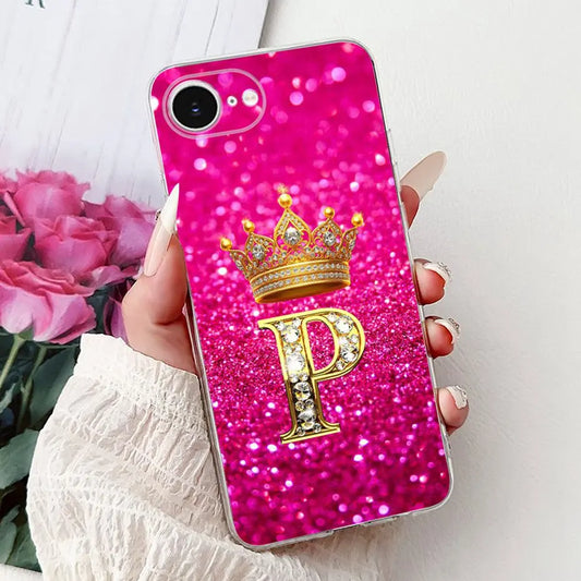 Funda de teléfono con letras a la moda para iPhone 16e SE (2025), funda trasera de silicona suave TPU para iPhone SE 2025, fundas para iPhone16e, parachoques