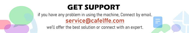 Cafetera Espresso Cafelffe de Acero Inoxidable con Vaporizador de Leche, Semiautomática, para Cappuccino, 20 Bares