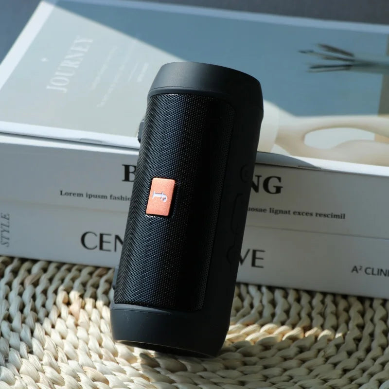 Altavoz inalámbrico portátil con Bluetooth: mini caja de sonido de escritorio con función de carga para facilitar su transporte y uso