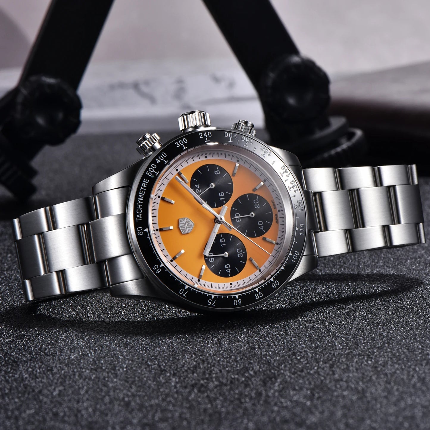 2025 nuevos relojes RollsTimi para hombre, reloj cronógrafo de cuarzo de lujo para hombre, espejo de zafiro AR, reloj de regalo resistente al agua para hombre luminoso