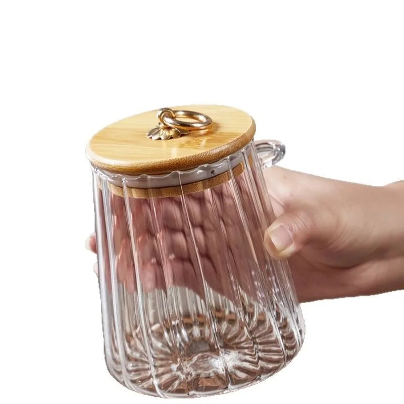 Tarro de vidrio sellado con cuchara y tapa, tarro transparente para especias, pequeño contenedor para almacenar alimentos, tarro para azúcar, tarro para té, tarro para café de cocina
