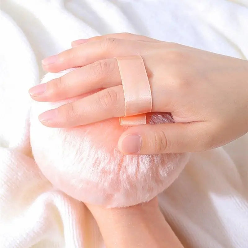 Resaltar bola estilo de moda viento Puff ajuste polvo bola clavícula brillo cara cuerpo todo en cosméticos portátiles