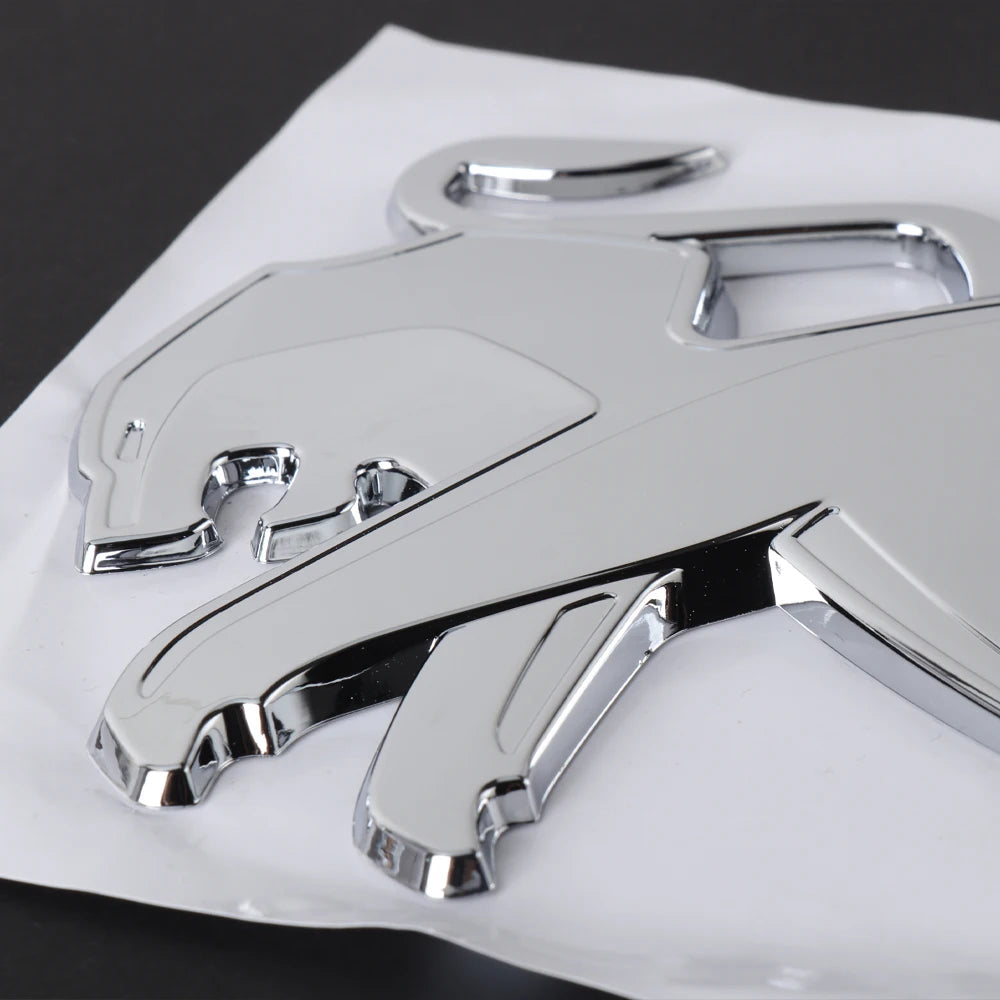 Peugeot capó de coche capó delantero parrilla maletero trasero Logo insignia pegatina para Peugeot 206 3008 308 307 407 208 207 107 2008 508 408 5008
