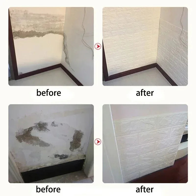 Papel tapiz autoadhesivo de 70cm x 10m, decoración de papel tapiz de ladrillo de espuma antigua, pegatina de pared 3D impermeable para sala de estar y dormitorio