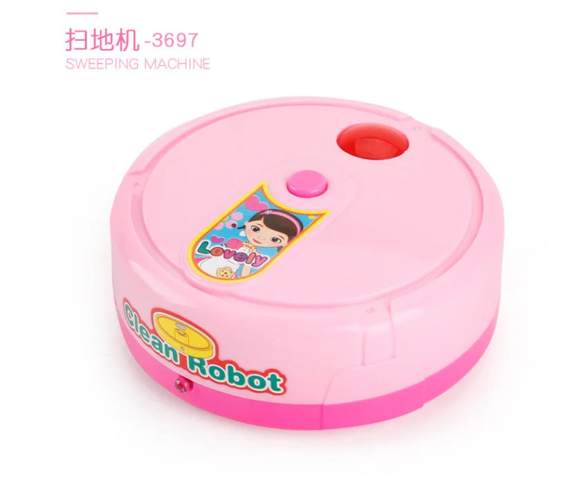 Casa de juegos de cocina simulada para niños, pequeños electrodomésticos, refrigerador, secador de pelo por microondas, máquina de café, hervidor eléctrico de juguete