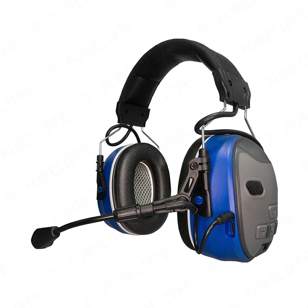 EARMOR-auriculares electrónicos C51 con Bluetooth 5,3, dispositivo de comunicación táctico con cancelación de ruido, orejeras de fábrica