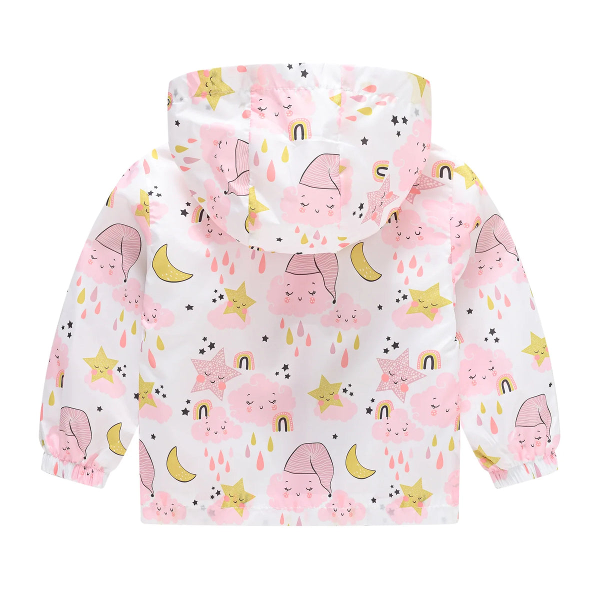 Chaqueta impermeable con capucha para niños y niñas, cortavientos con cremallera y estampado de dinosaurio de dibujos animados, a la moda, novedad