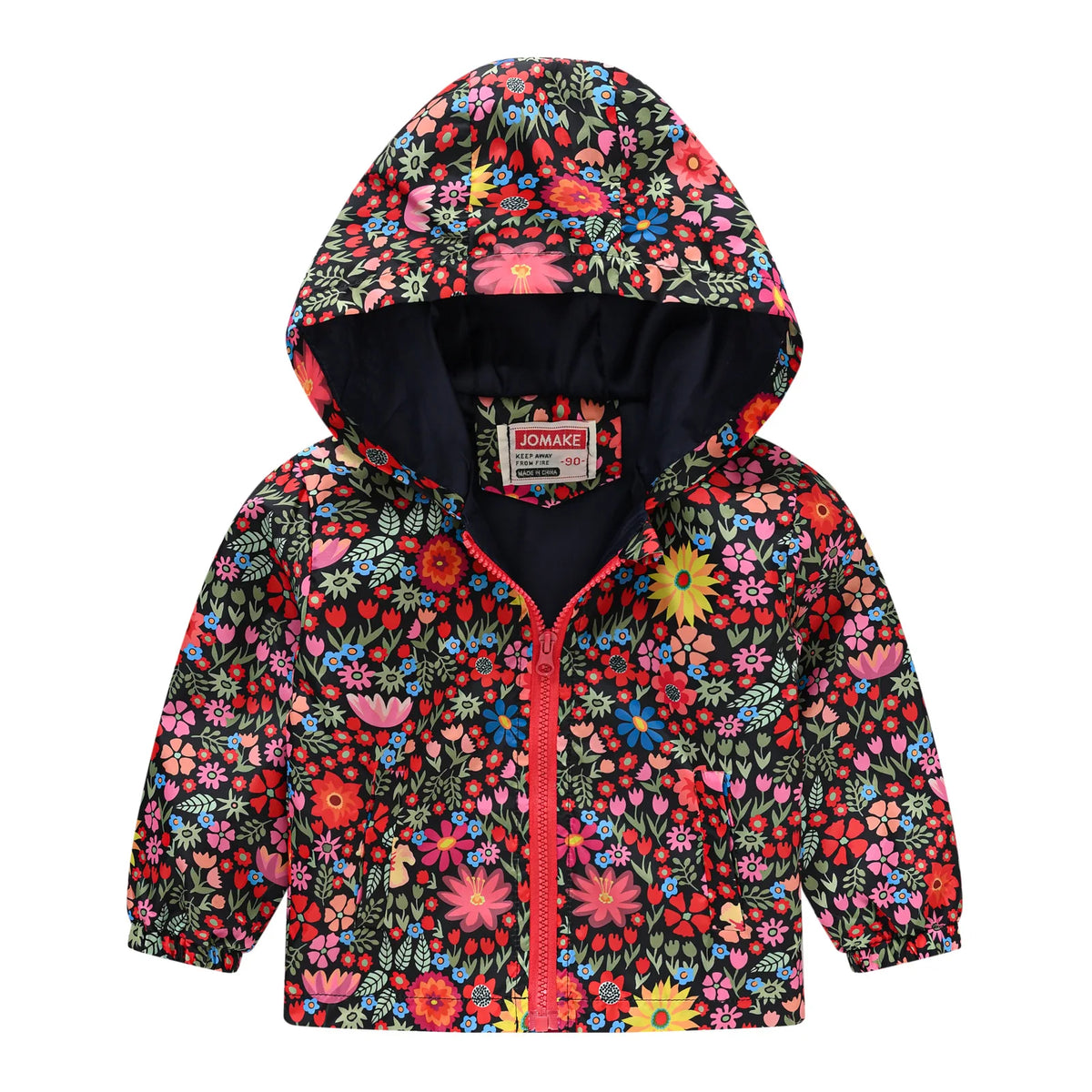 Chaqueta impermeable con capucha para niños y niñas, cortavientos con cremallera y estampado de dinosaurio de dibujos animados, a la moda, novedad