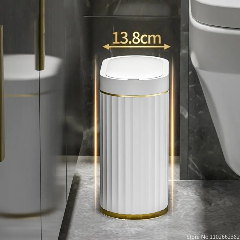 Cubo de basura inteligente para el hogar, papelera electrónica automática con Sensor inteligente de 7 y 9 litros, para cocina y baño, bote de basura inteligente