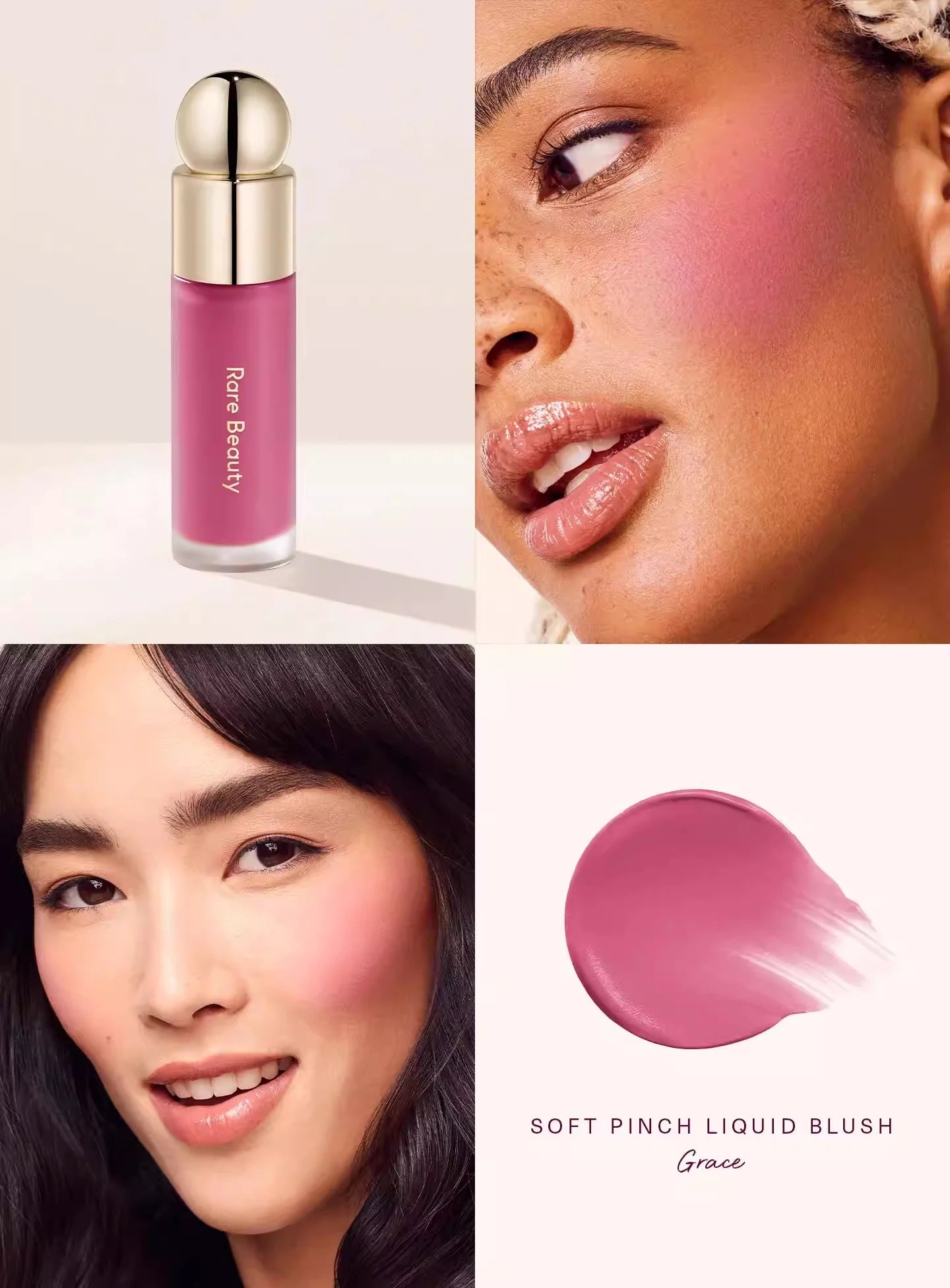 Bronceador Facial Rare Beauty, Contorno Líquido Resistente al Agua, Base de Maquillaje Natural, Corrector en Barra, Cosmético