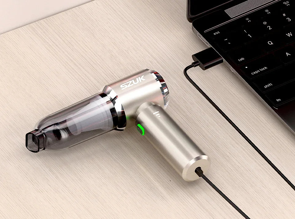 Aspiradora de coche SZUK 985000Pa, portátil, de mano, inalámbrica, de succión potente, máquina de limpieza para coche, miniaspiradora aspiradora para coche  aspiradora inalámbrica  aspirador de mano potente