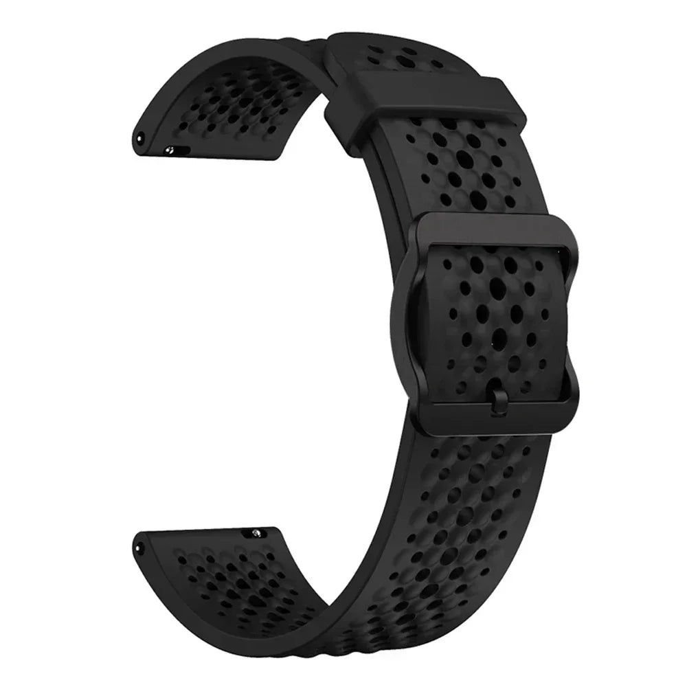 Correa de 22mm para Garmin Forerunner 570 47mm 265 255 M correa de reloj para Garmin Venu 3/Vivoactive 4 pulsera deportiva de silicona transpirable