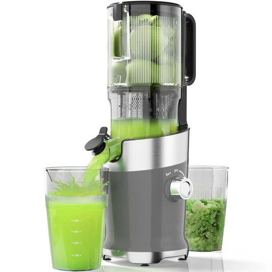 Extractor de Jugos Masticador con Boca de Alimentación Ancha de 126 mm para Frutas, Precio de Fábrica