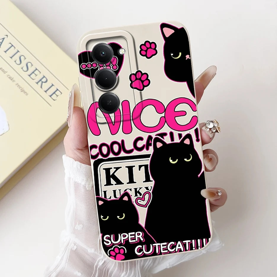 Para Xiaomi Redmi 15 4G 5G funda bonita Panda conejo funda de dibujos animados a prueba de golpes funda de teléfono para Xiaomi Redmi 15 5G Redmi15 4G bolsas suaves