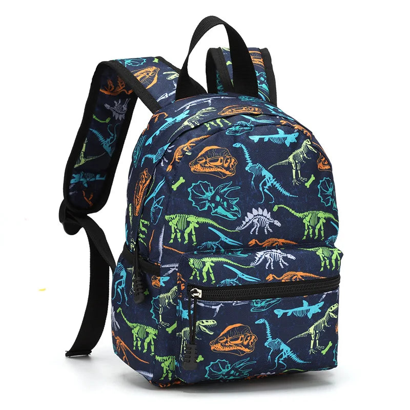 Mochila Infantil de Dibujos Animados, Ligera, para Jardín de Niños y Escuela, con Protección Ergonómica para la Columna Vertebral, para Niños y Niñas, Estilo Casual y Moderno