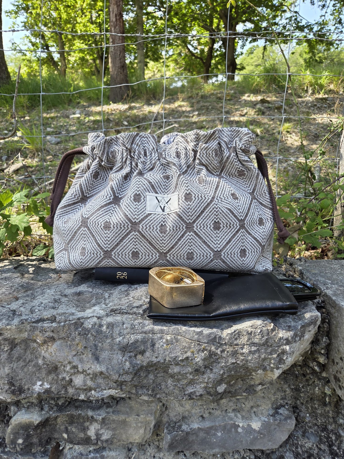 Bolsos Juego de 2 - Bolso de Hombro + Neceser a Juego