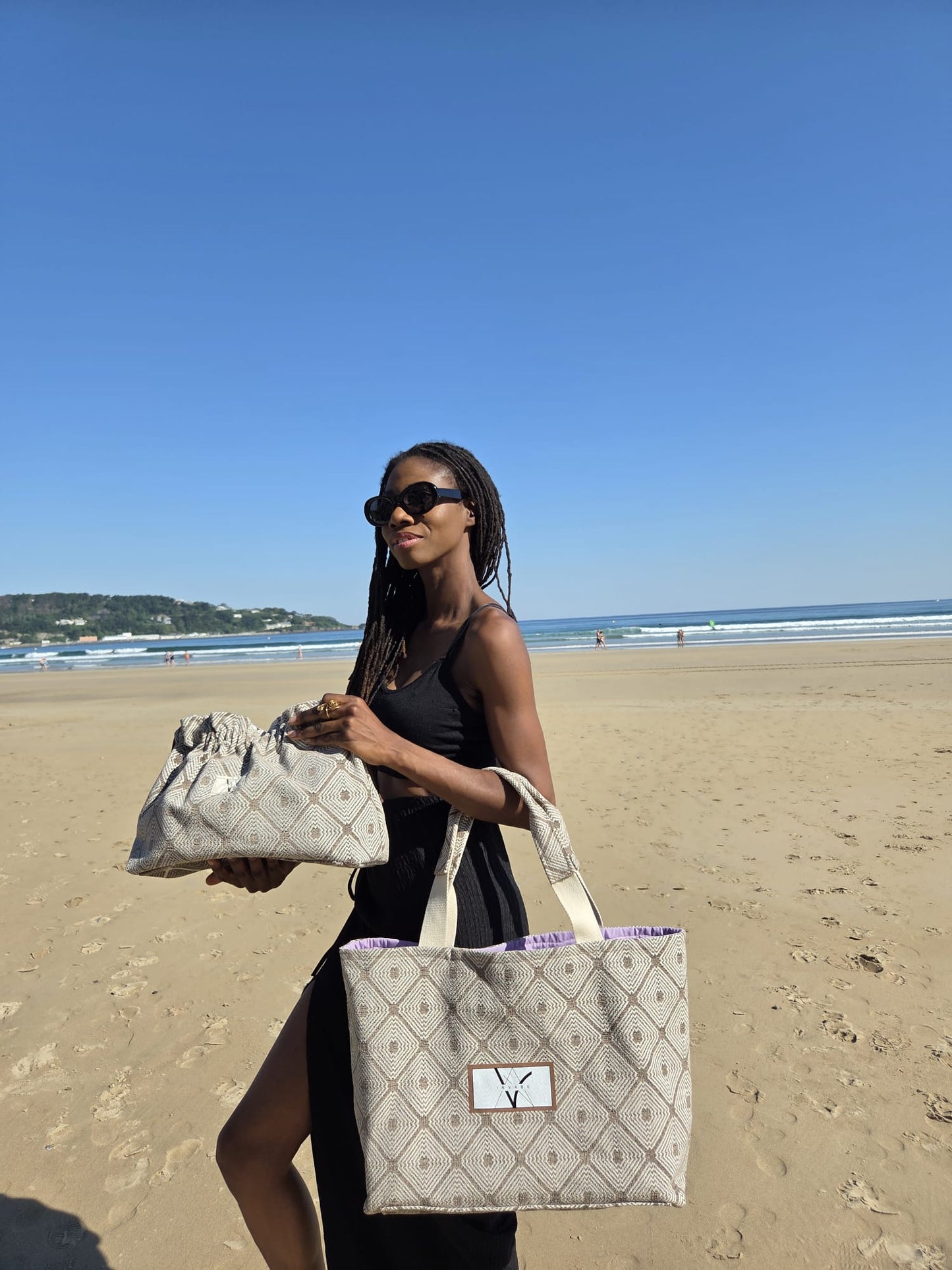Bolsos Juego de 2 - Bolso de Hombro + Neceser a Juego